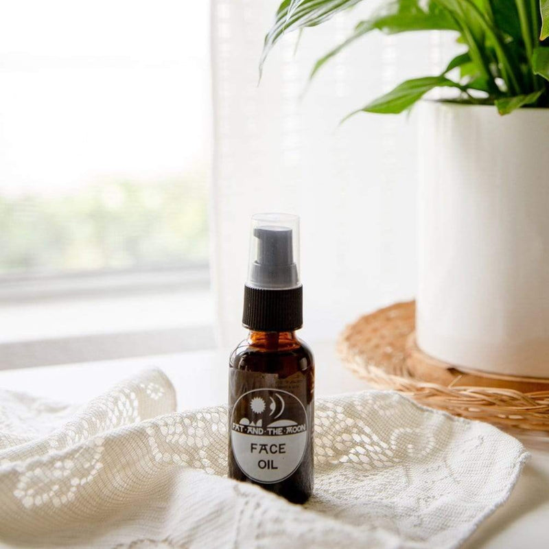 Face Oil - Zero Waste Face Oil, Vegan, All Natural, Dry & Oily Skin, Aged Skin, 1oz.
