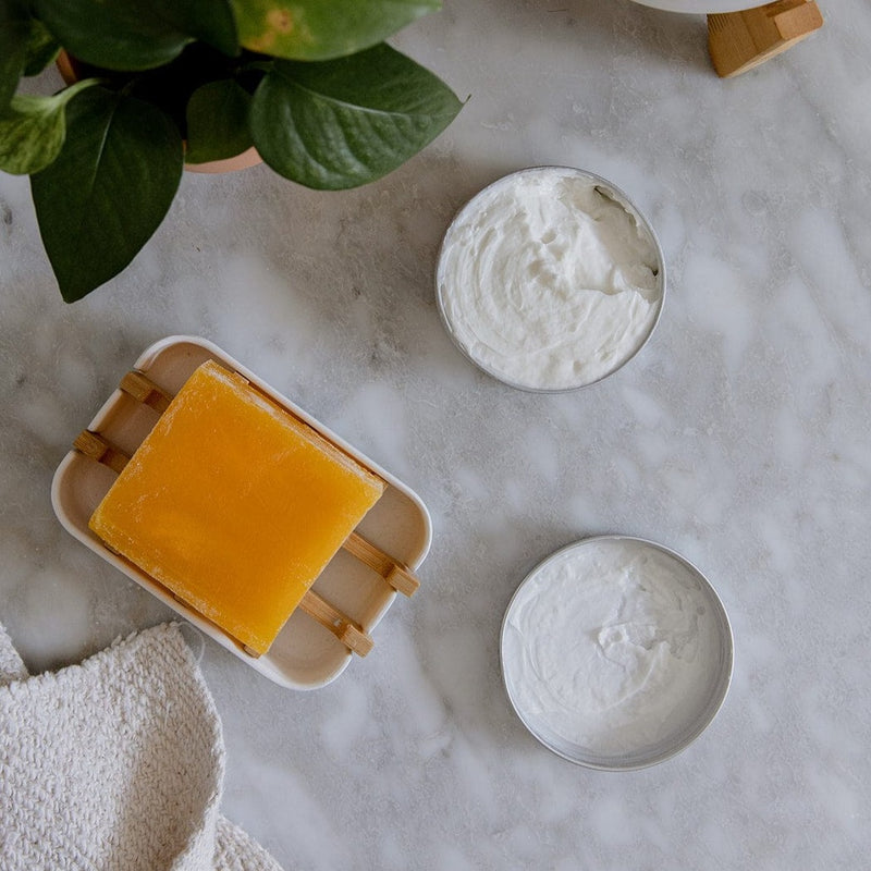Zero Waste Body Butter - Shampoo Bar Scents, 4oz, Deeply Nourishing, Moisturizing