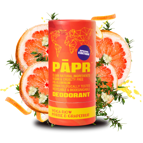 Paper Cosmetics Deodorant - Yoga Flow, Vegan, Aluminum-Free