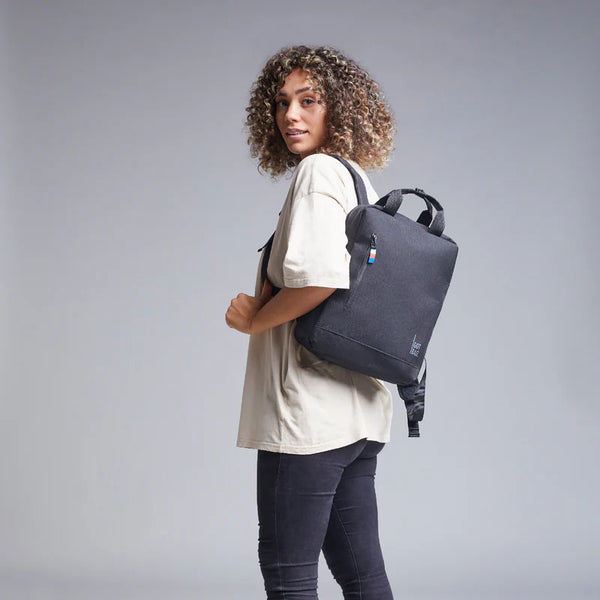 Daypack Made of Ocean Plastic - Sustainable Backpack, 100% Recycled Plastic, Water Resistant