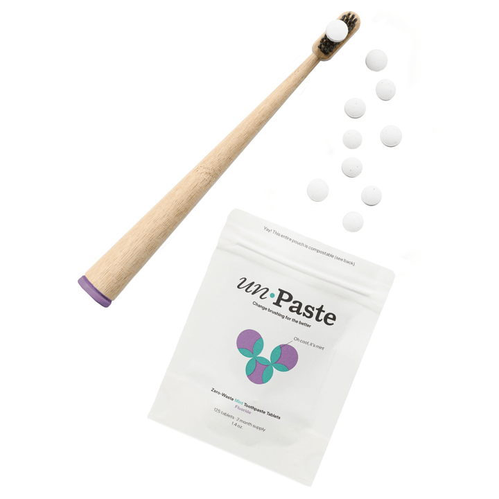Unpaste Tooth Tabs - Zero Waste Toothpaste - With OR Without Fluoride ...