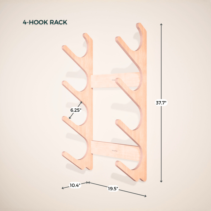 Stack Rack Yoga Prop Wall Organizer – ZeroWasteStore.com