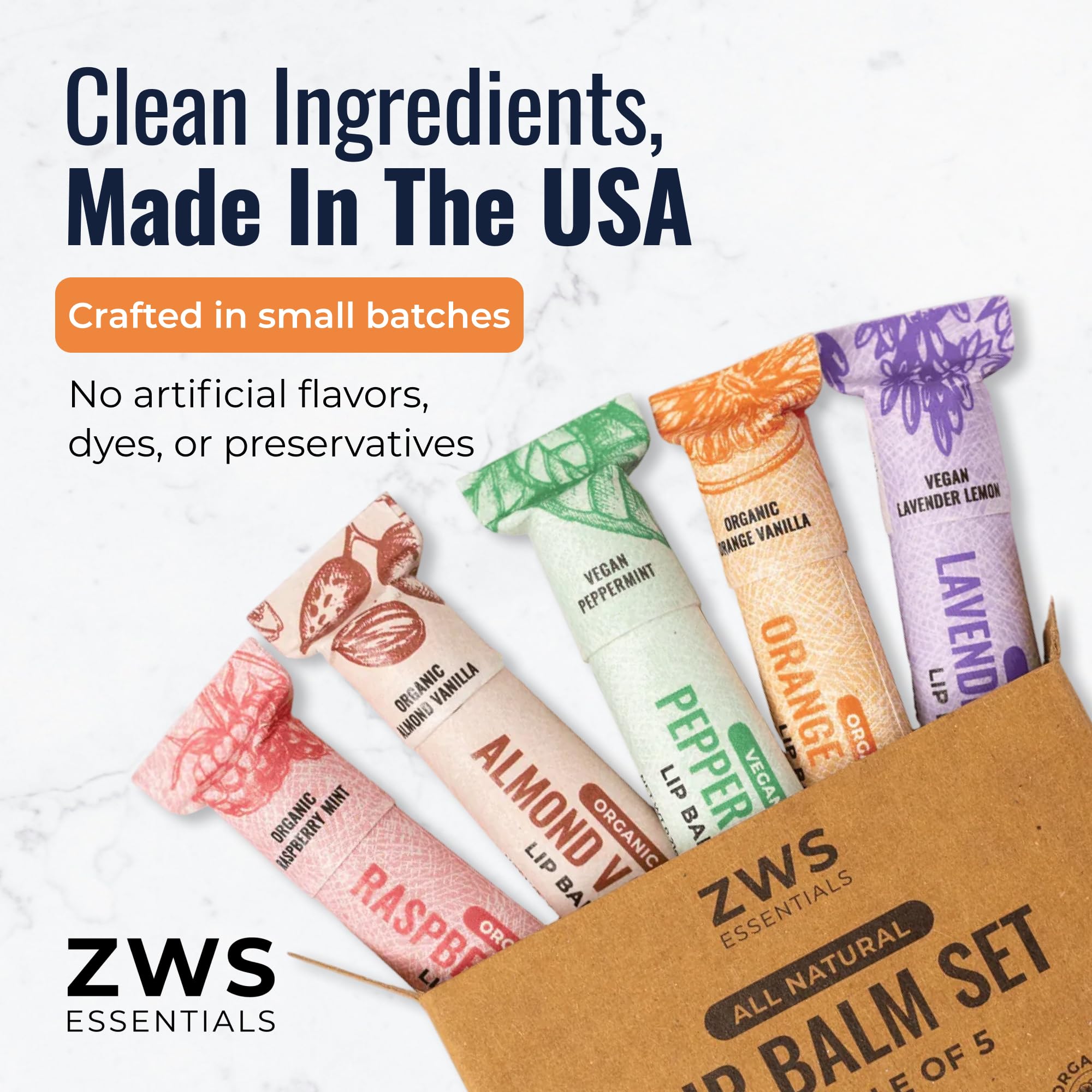 All Natural Lip Balm - Plastic-Free Paper Tube – ZeroWasteStore.com