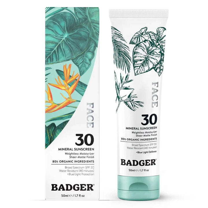 Badger Facial Mineral Sunscreen SPF 30