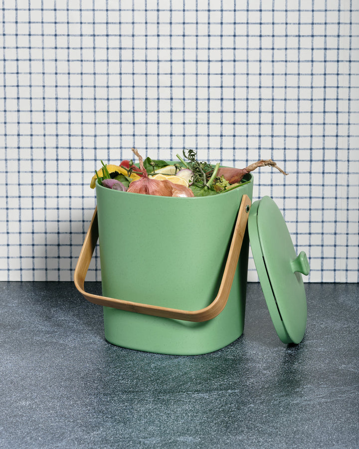 Bamboozle Home Plant-Based Countertop Compost Bin