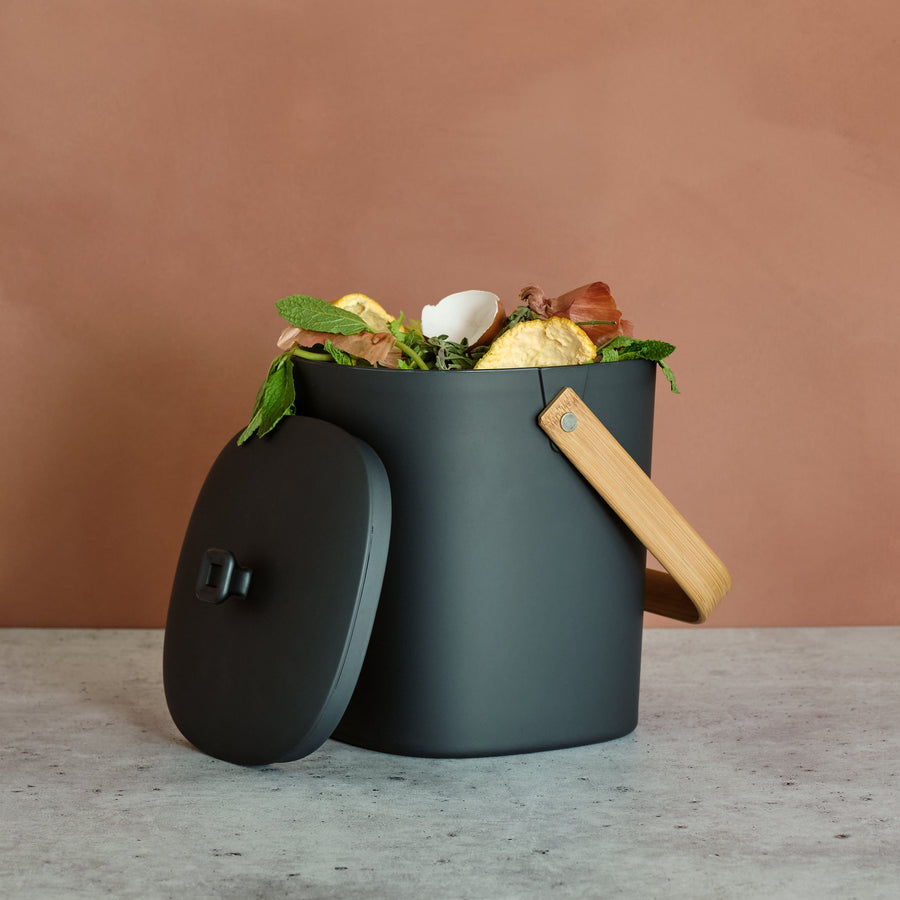 Bamboozle Home Plant-Based Countertop Compost Bin