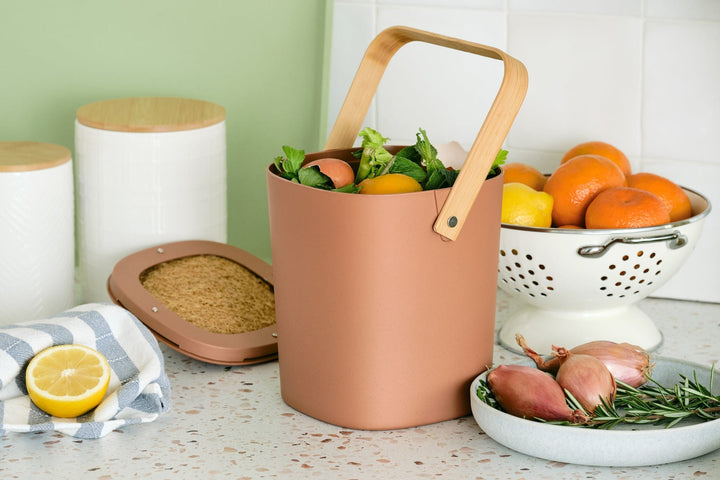 Bamboozle Home Plant-Based Countertop Compost Bin