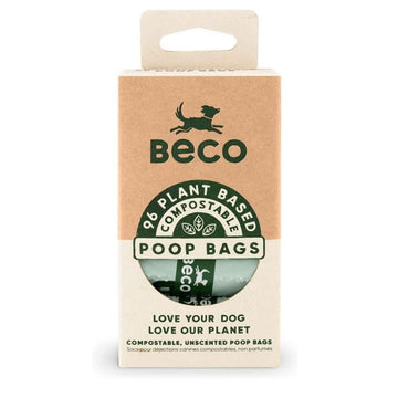 Beco Pets Compostable Dog Poop Bags 96pk