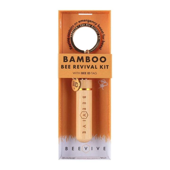 Beevive Bamboo Bee Revival Kit - Butterfly & Bee Reviver Keychain
