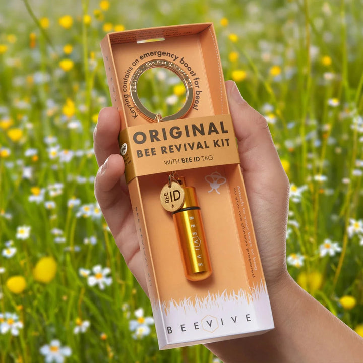 Beevive Gold Bee Revival Kit - Butterfly & Bee Reviver Keychain
