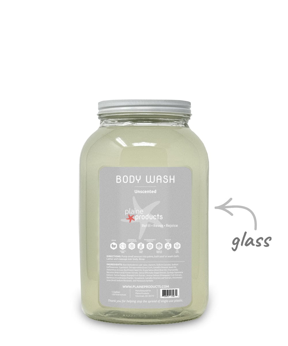 All Natural Refillable Body Wash - Plaine Products