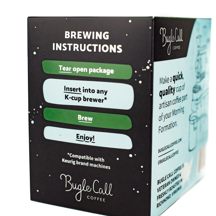 Bugle Call Coffee Compostable Single Serve Coffee Pods