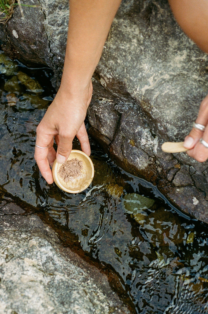 Circular Bodies Hibiscus Facial Grains - Plastic Free Face Scrub, Mask, & Cleanser, All Skin Types