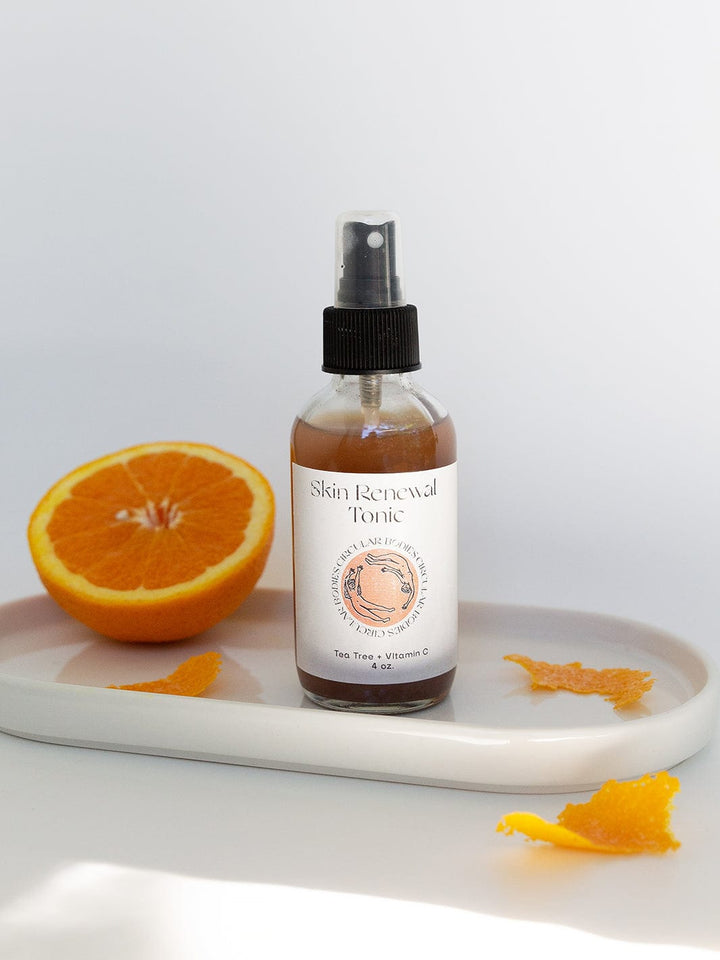 Circular Bodies spray cap (spray directly on skin) Natural and Biodegradable Skin Renewal Tonic
