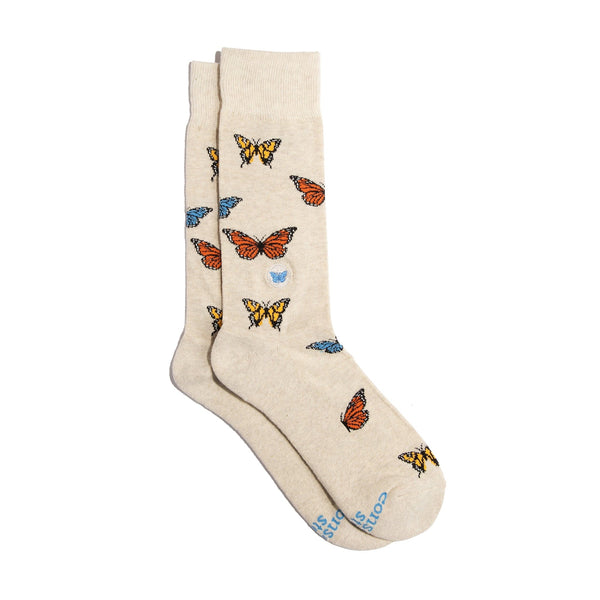 Conscious Step Socks that Protect Butterflies