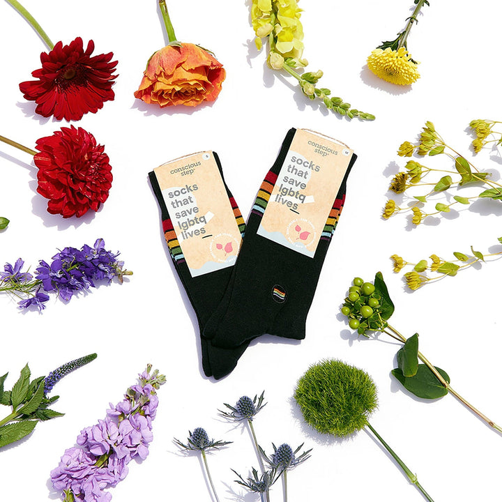 Conscious Step Socks that Save LGBTQ Lives
