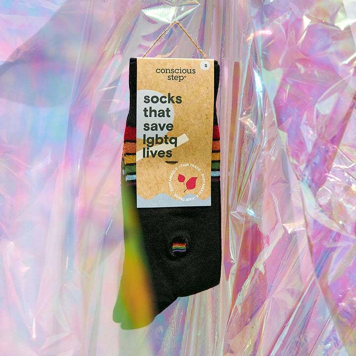 Conscious Step Socks that Save LGBTQ Lives