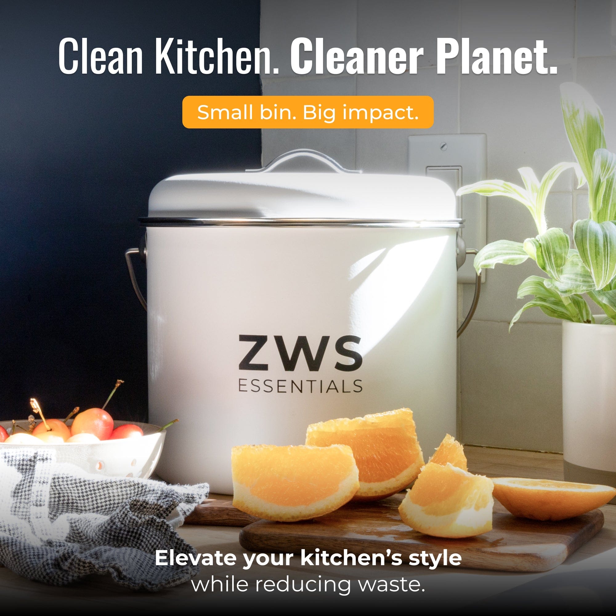 Countertop Compost Bin Kit – ZeroWasteStore.com