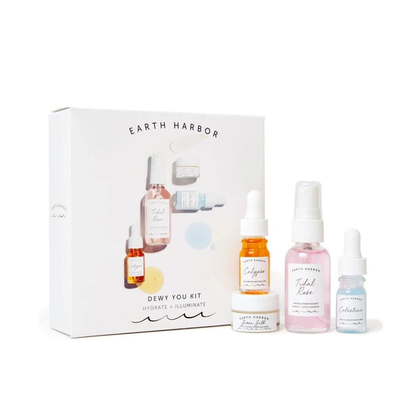 【Earth ∞ You】 スキンケア 2点セット Dewy You Hydrate + Illuminate Skincare Set – ZeroWasteStore.com
