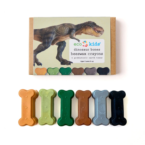 eco-kids Dinosaur Bones Beeswax Crayons