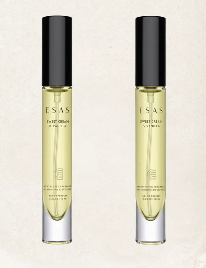Esas Beauty 2 x 0.33 oz Sweet Cream & Vanilla Fragrance