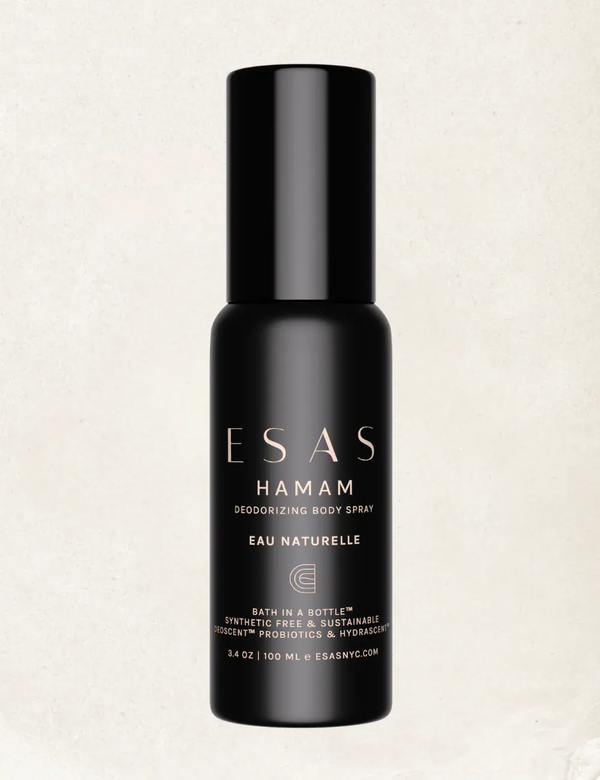 Esas Beauty 3.4 OZ (1200 SPRAYS) Eau Naturelle Hamam Deo Body Spray