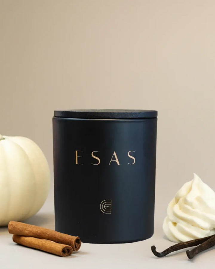 Esas Beauty Candle 8 oz Pumpkin Spice & Vanilla Candle