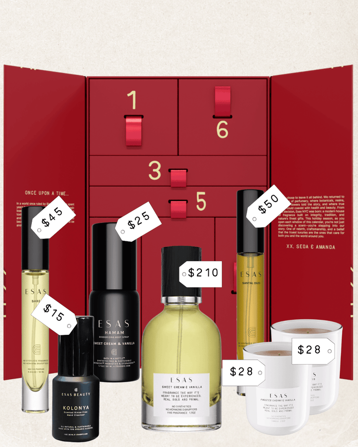Esas Beauty Holiday Advent Calendar with Sweet Cream & Vanilla Sweet Cream & Vanilla Fragrance
