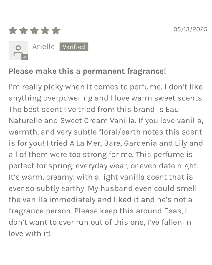 Esas Beauty Iris Milk Fragrance