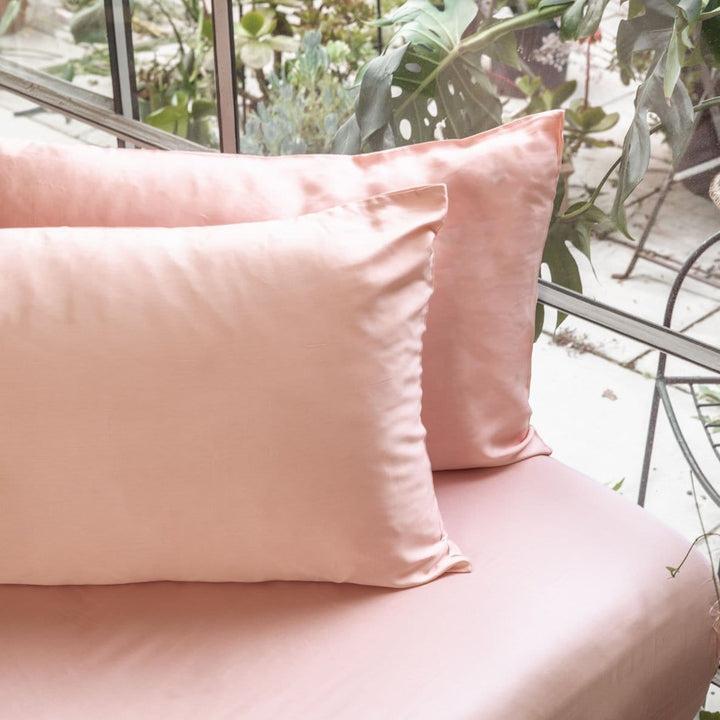 ettitude Cloud Pink / King Signature Sateen Pillowcase Set