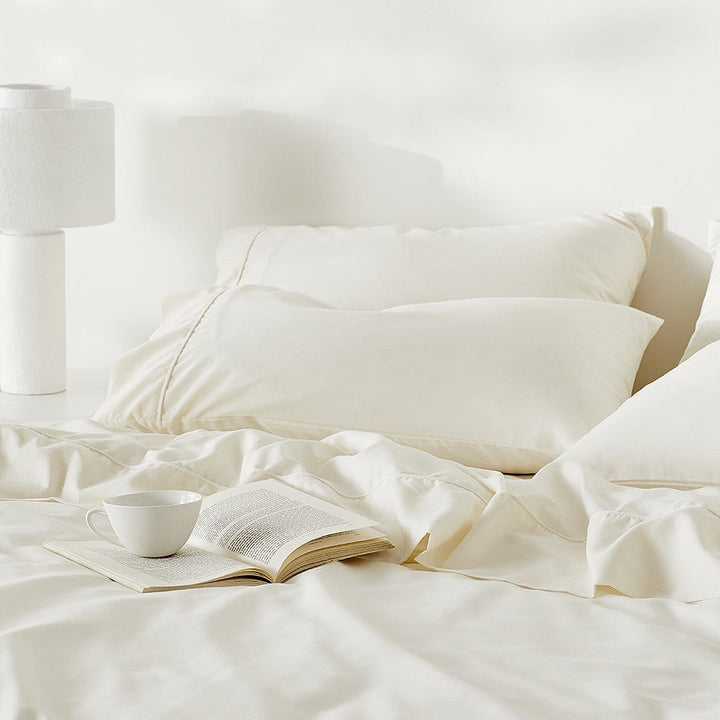 ettitude Linen+ Duvet Cover