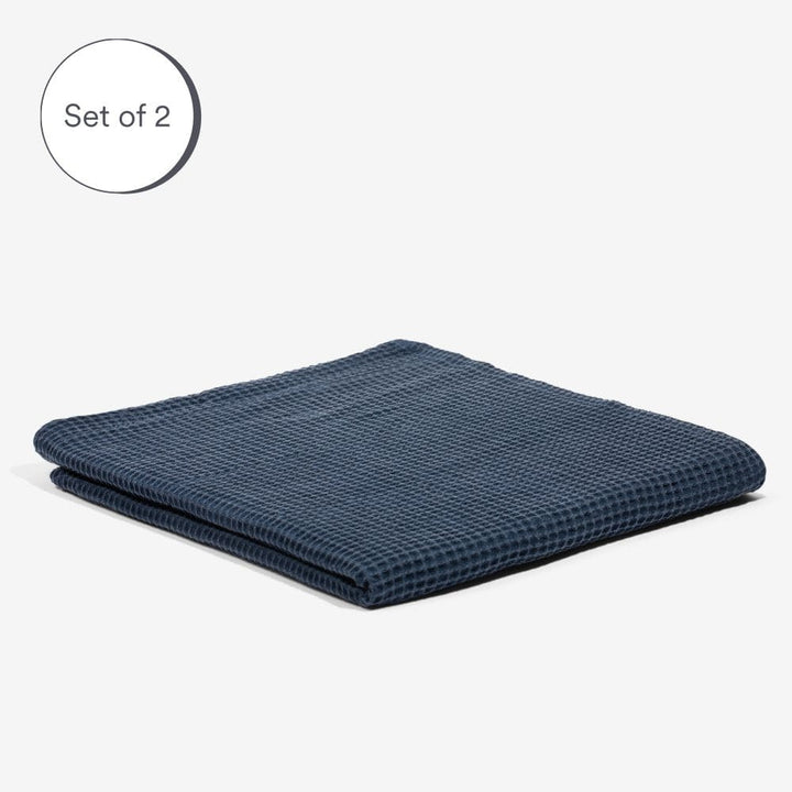 ettitude Ocean / Bath Sheet Waffle Towels