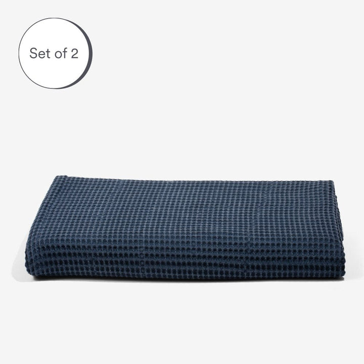 ettitude Ocean / Bath Towel Waffle Towels