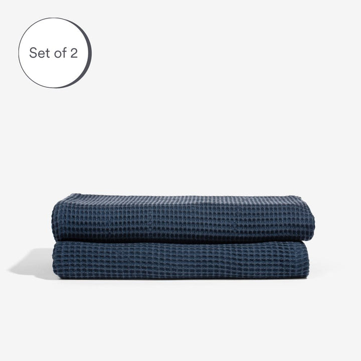 ettitude Ocean / Hand Towel Waffle Towels