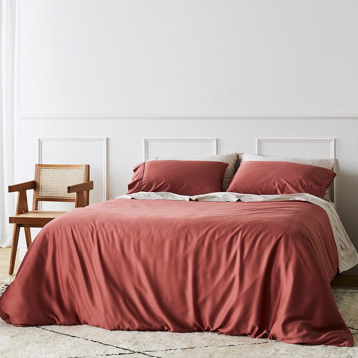 ettitude Signature Sateen Duvet Cover