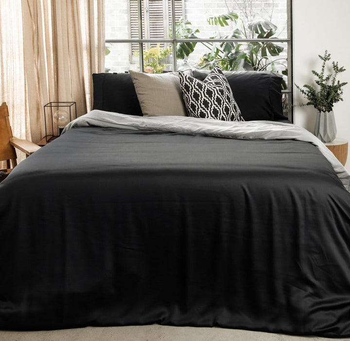 ettitude Signature Sateen Duvet Cover