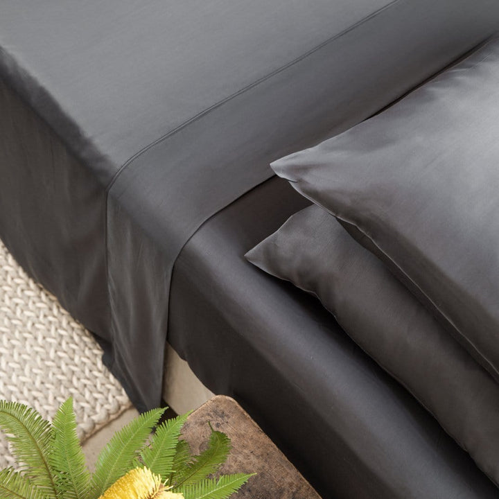 ettitude Signature Sateen Fitted Sheet