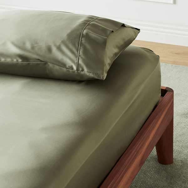 ettitude Signature Sateen Fitted Sheet