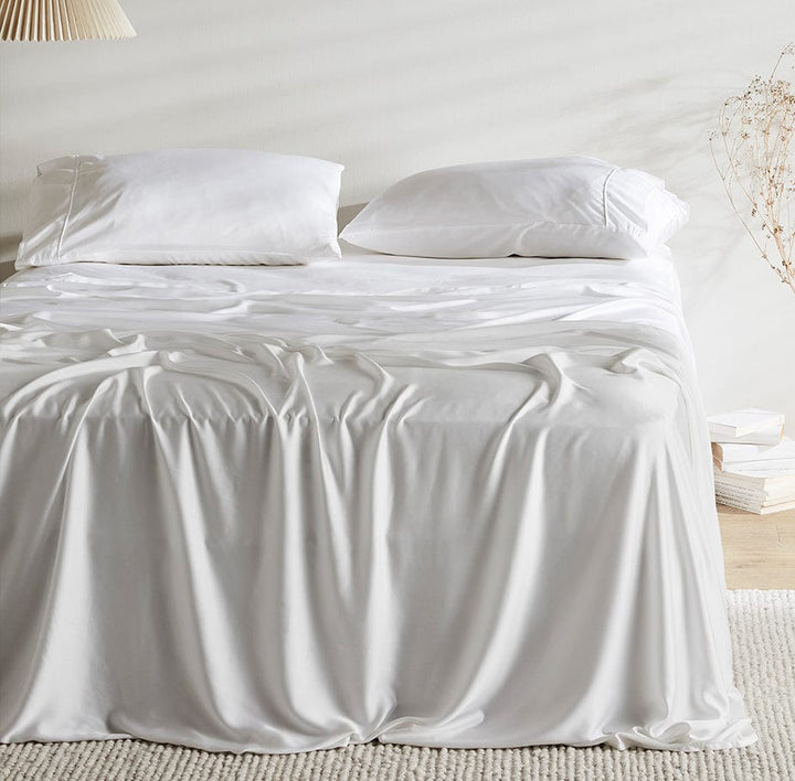 ettitude Signature Sateen Flat Sheet