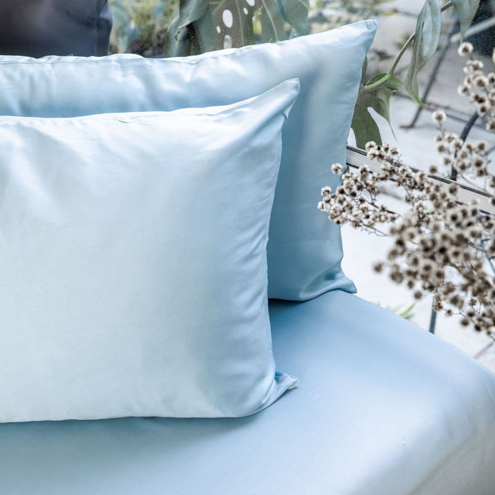 ettitude Starlight Blue / King Signature Sateen Pillowcase Set