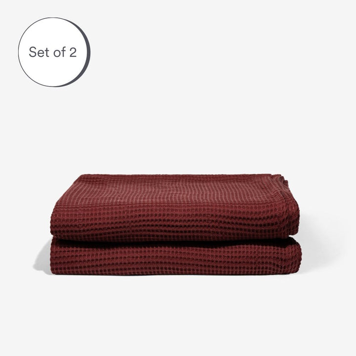 ettitude Sumac / Hand Towel Waffle Towels