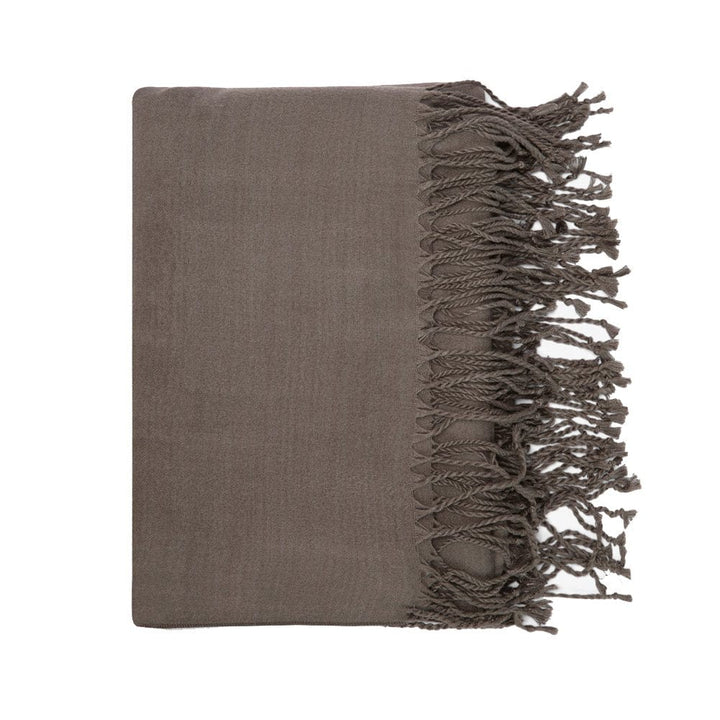 ettitude Vegan Cashmere Woven Throw Blanket