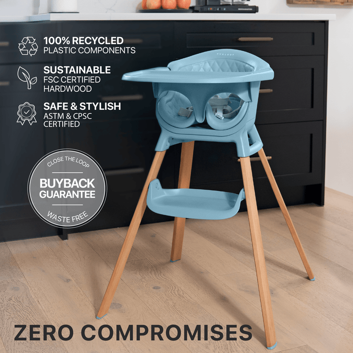 evrloop Evrloop 3-in-1 High Chair - Sustainable Design that Grows with Your Child