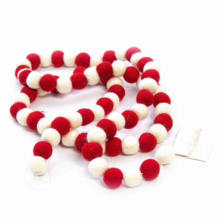 Friendsheep Candy Cane - Eco Garland