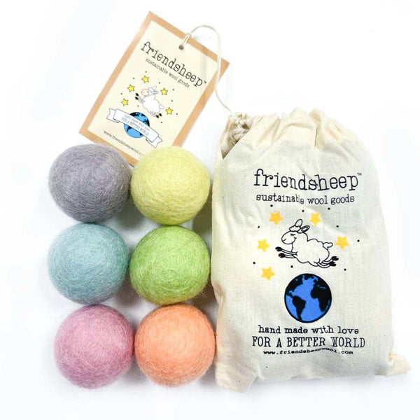 Friendsheep Eco Toy Ball "Fairy Dust" - Set of 6