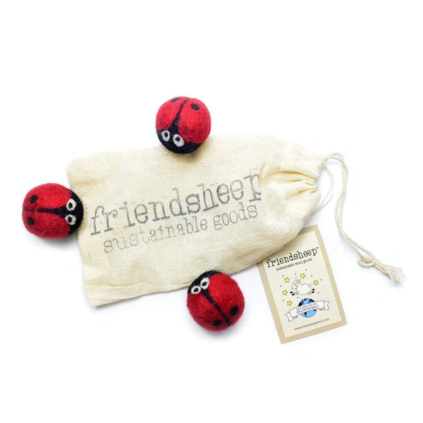 Friendsheep Gina the Ladybug & Friends - Set of 3