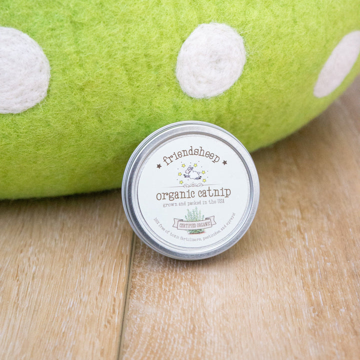 Friendsheep Green Mushroom Eco Kitty Cave