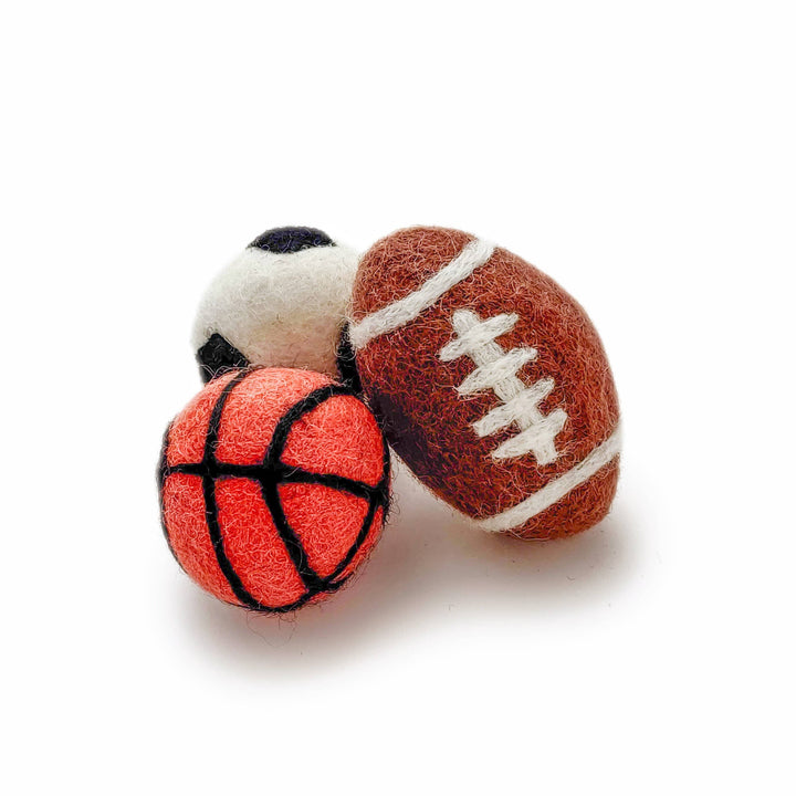 Friendsheep Pack of 3 Sporty Pet Toys