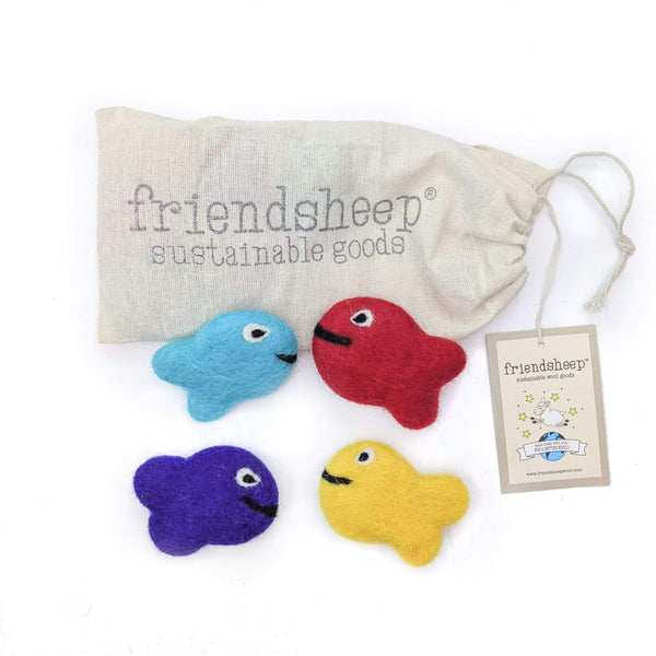 Friendsheep Pack of 4 Frank the Reef Fish Family - Set of 4