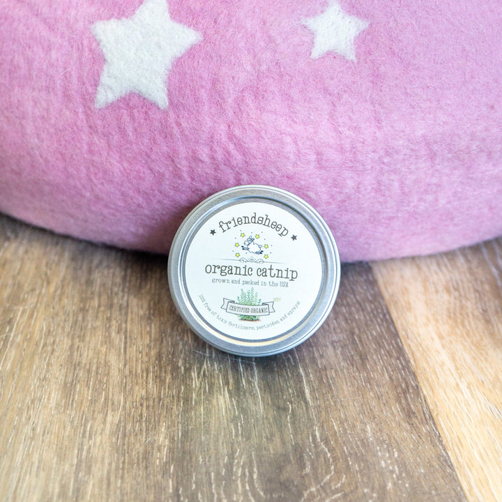 Friendsheep Rose Pink Midnight Stars Eco Kitty Cave